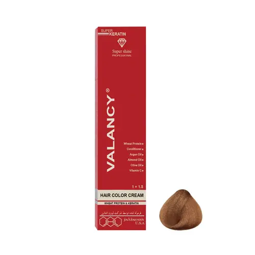 ValancyHairColorShadeNoP9.webp رنگ مو والانسی شماره (P9) حجم 100 میل رنگ ترکیبی گردویی روشن - Image 1