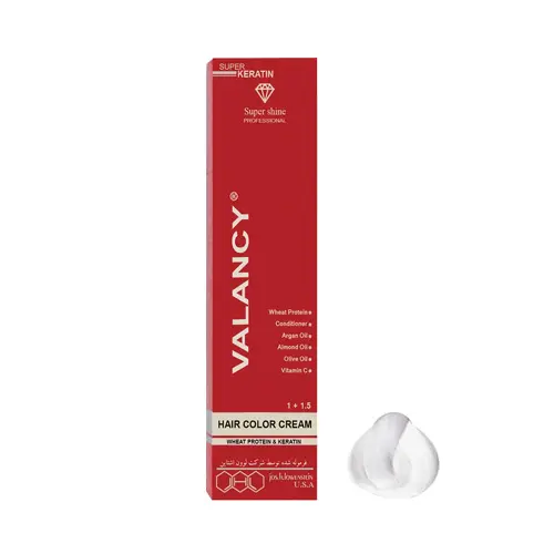 ValancyHairColorShadeNoe20.webp رنگ مو والانسی شماره 00-0 (E20) حجم 100 میل رنگ واریاسیون روشن کننده - Image 1