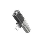 تبدیل Earldom Type-C / AUX To Lightning مدل OT107L - خاکستری - تصویر 3
