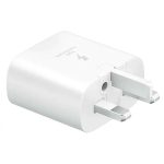 شارژر دیواری سه پین PD و فست تک پورت Samsung مدل EP-T4511 45W - سفید (گارانتی پارتیان پایا) - تصویر 2