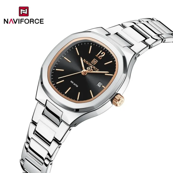 ساعت مچی زنانه نیوی فورس NAVIFORCE nf5072 sw - Image 2