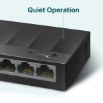 سوئیچ 5 پورت TP-Link مدل LS1005G - مشکی (گارانتی یکساله شرکتی) - تصویر 3