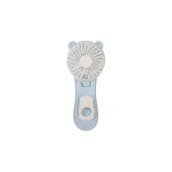 پنکه شارژی با قابلیت اتصال به موبایل مدل HJ-5047 - آبی - تصویر 2