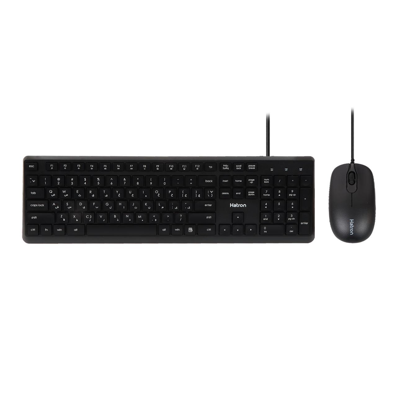 f751ef22-6d56-4ea3-9a27-6e5b6089b178-2 کیبورد و ماوس باسیم Hatron مدل HKC215 - مشکی - تصویر 1
