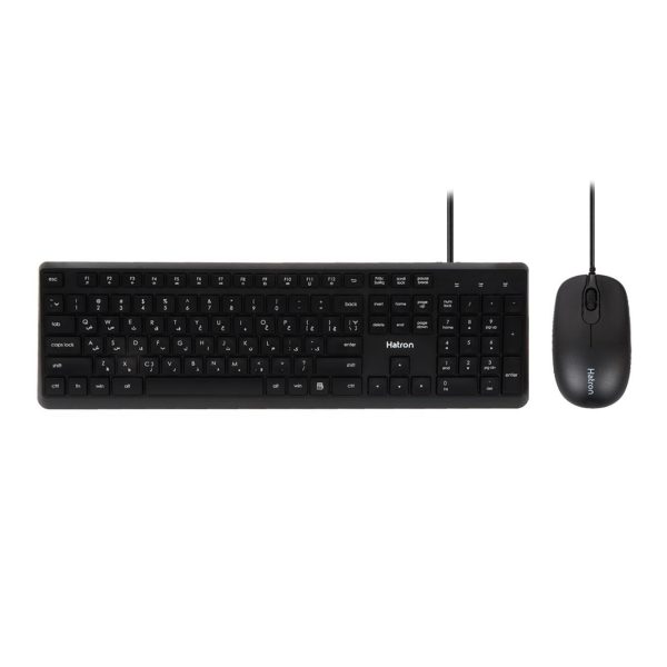 کیبورد و ماوس باسیم Hatron مدل HKC215 - مشکی - تصویر 9