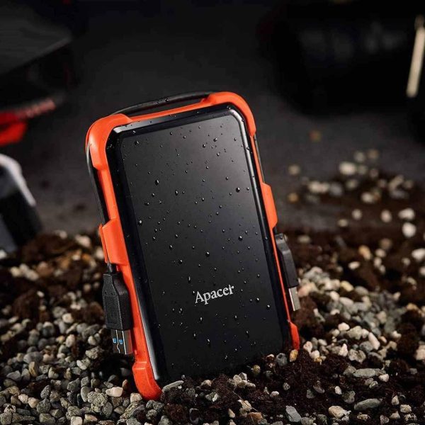 هارد اکسترنال Apacer مدل AC630 ظرفیت 2TB - مشکی نارنجی - تصویر 6
