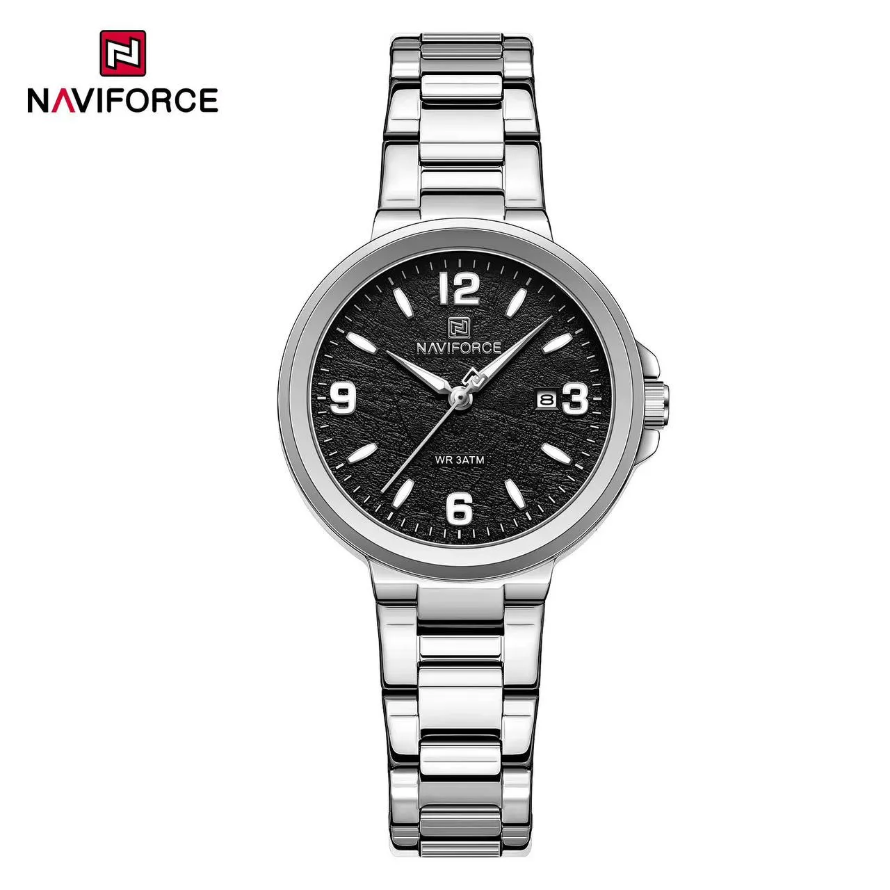 0d69cb.webp ساعت زنانه نیوی فورس Naviforce NF 5077 S/B - Image 1