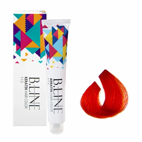 BeelineHairColorShadeNo0.55.webp رنگ مو بی لاین شماره 55-0 حجم 100 میل رنگ واریاسیون قرمز - Image 1