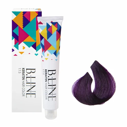 BeelineHairColorShadeNo0.66.webp رنگ مو بی لاین شماره 66-0 حجم 100 میل رنگ واریاسیون بنفش - Image 1