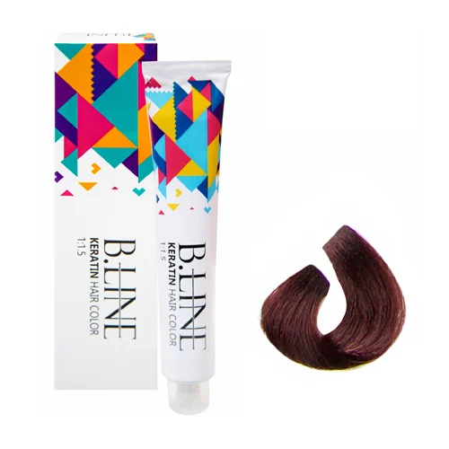 BeelineHairColorShadeNo5.4.webp رنگ مو بی لاین شماره 4-5 حجم 100 میل رنگ قهوه ای مسی روشن - Image 1