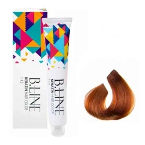 BeelineHairColorShadeNo7.34.webp رنگ مو بی لاین شماره 34-7 حجم 100 میل رنگ بلوند عسلی متوسط - Image 1