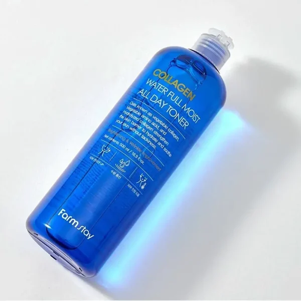 تونر کلاژن فارم استی مدل water full moist حجم 500 میلی لیتر - Image 3