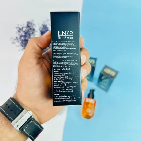 روغن آرگان مو انزو اورجینال مدل Brazilian Keratin Cure - Image 5