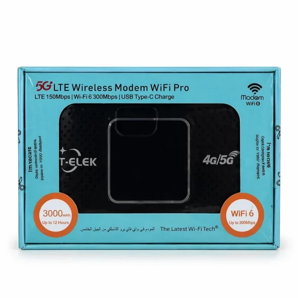 مودم جیبی 4G/5G تی الک مدل TM3-E - Image 2