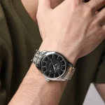 ساعت مچی مردانه Naviforce مدل NF9281 | بند سیلیکونی خاکستری، صفحه و قاب خاکستری | اسپرت و مقاوم - Image 4