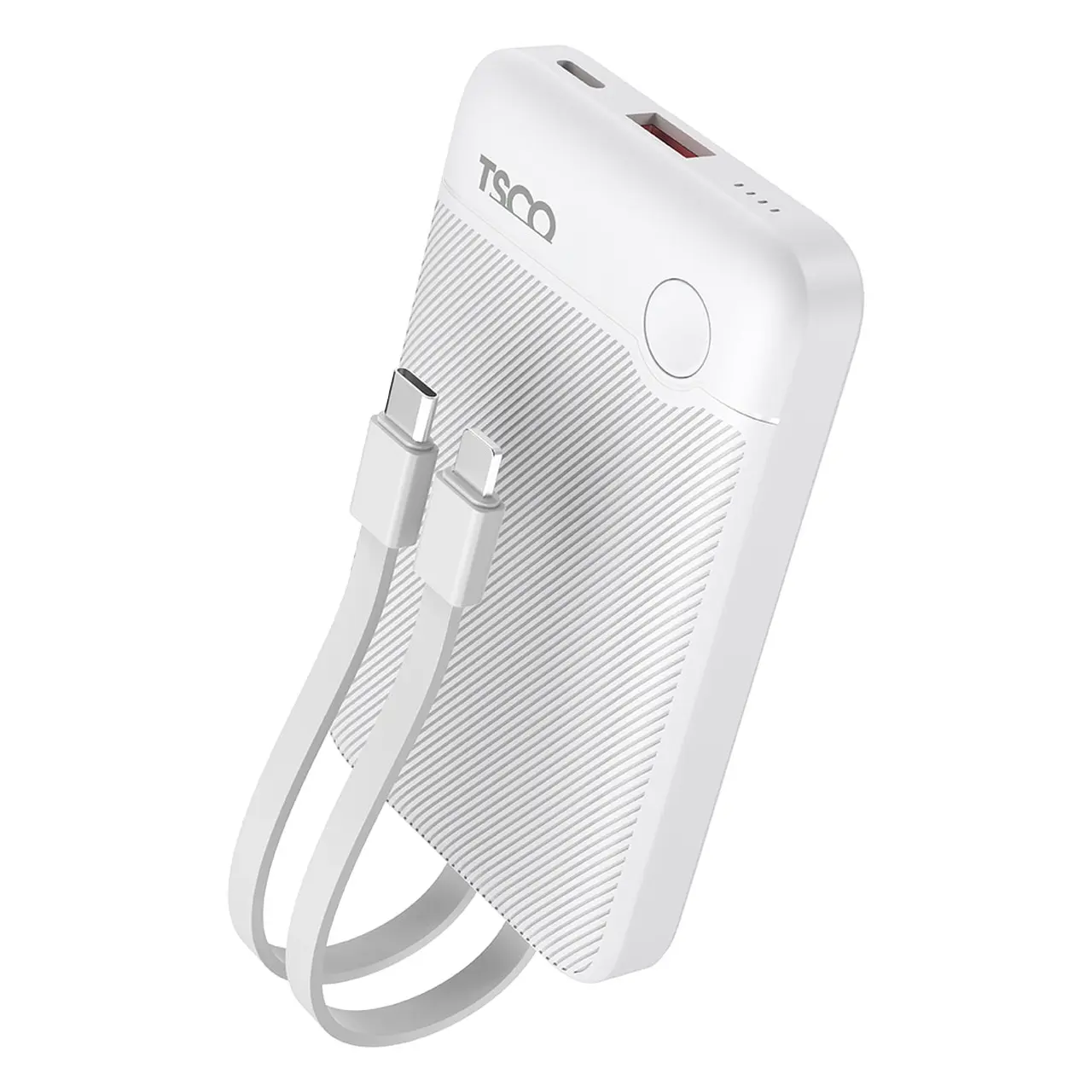 پاوربانک فست شارژ TSCO 10000mAh مدل TP 1011 22.5W – سفید