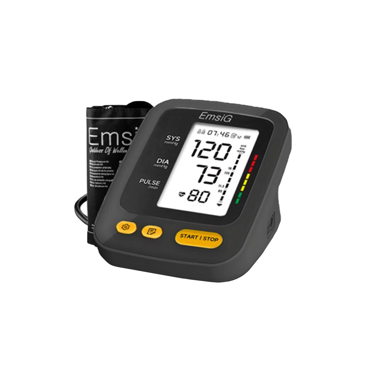 فشارسنج خون دیجیتالی EmsiG مدل BO14 – مشکی