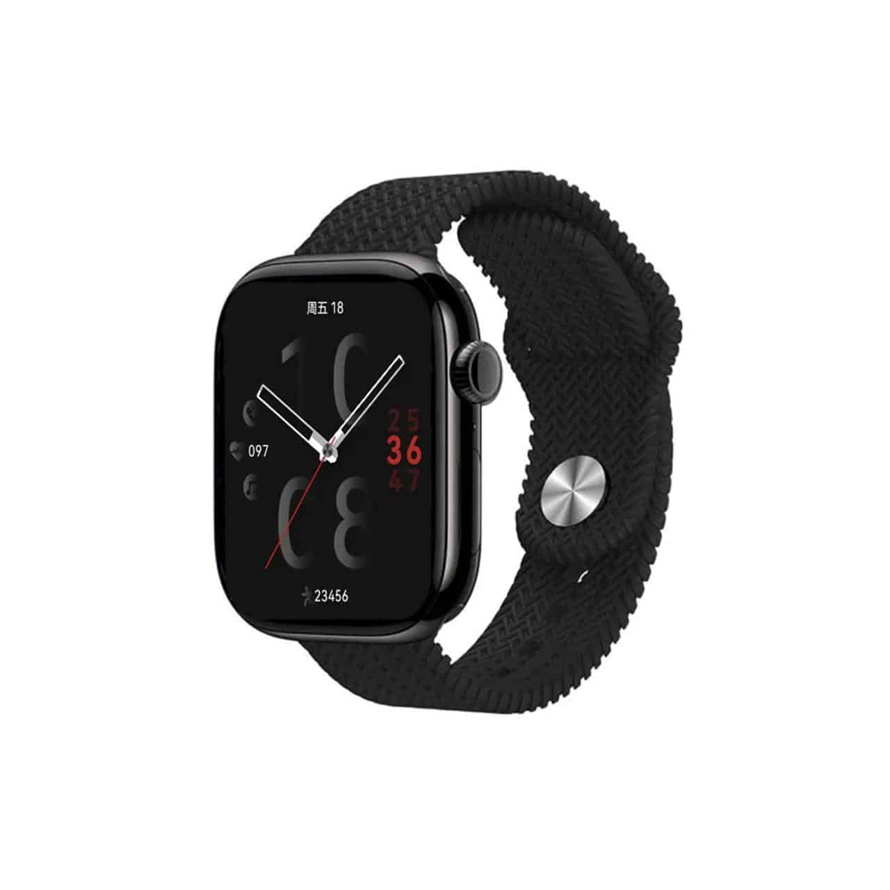 پک ساعت هوشمند KEQIWEAR مدل KW71 ULTRA3 MINI – مشکی (پک ضعیف)