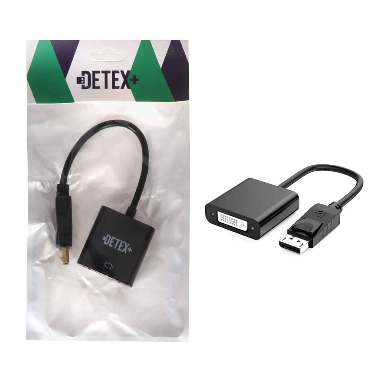 تبدیل DETEX+ DP To DVI - مشکی