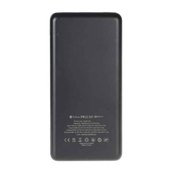 پاوربانک فست شارژ ProOne 20000mAh مدل PPB5212 Power Lab Pro - مشکی - تصویر 2