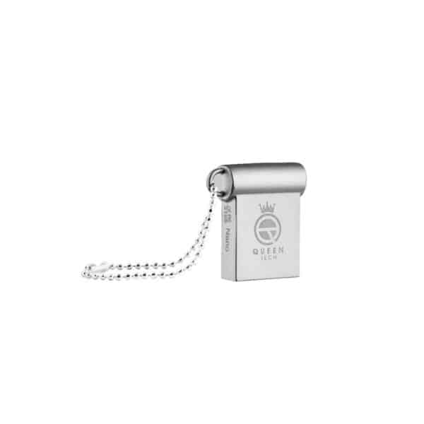 Queen NANO USB2.0 Flash Memory-64GB نقره ای (گارانتی مادام العمر شرکت آی تین) - تصویر 2