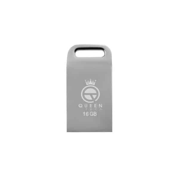 Queen Unique USB2.0 Flash Memory-16GB مشکی (گارانتی مادام العمر شرکت آی تین) - تصویر 2