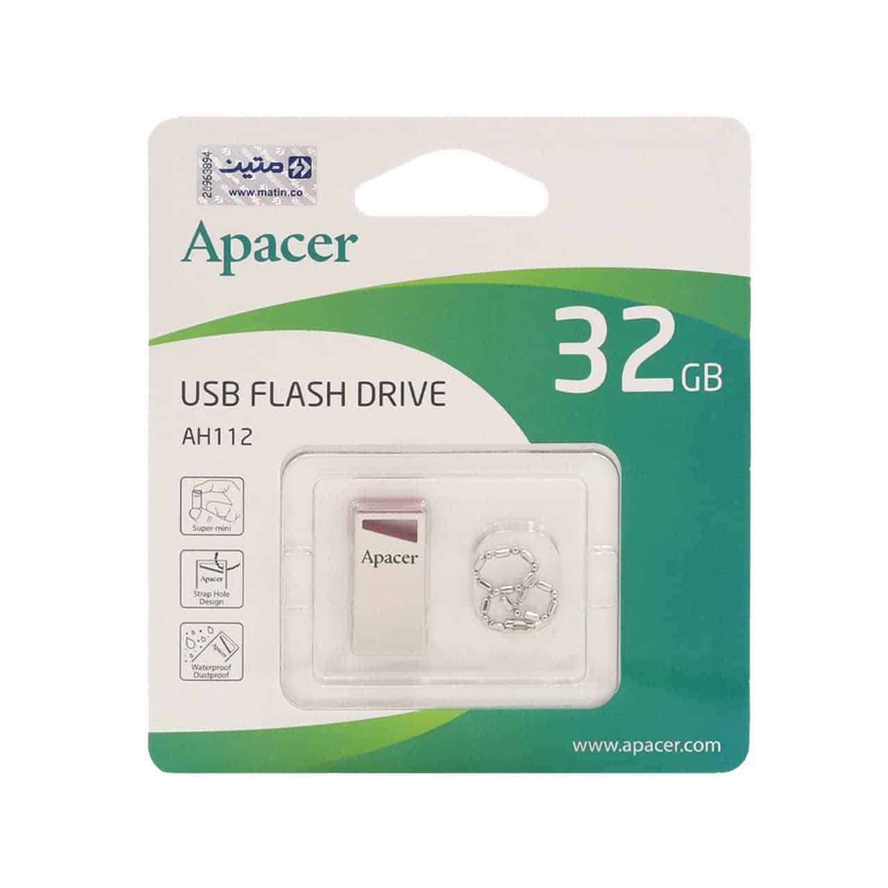 Apacer AH112 USB2.0 Flash Memory-32GB(گارانتی متین)