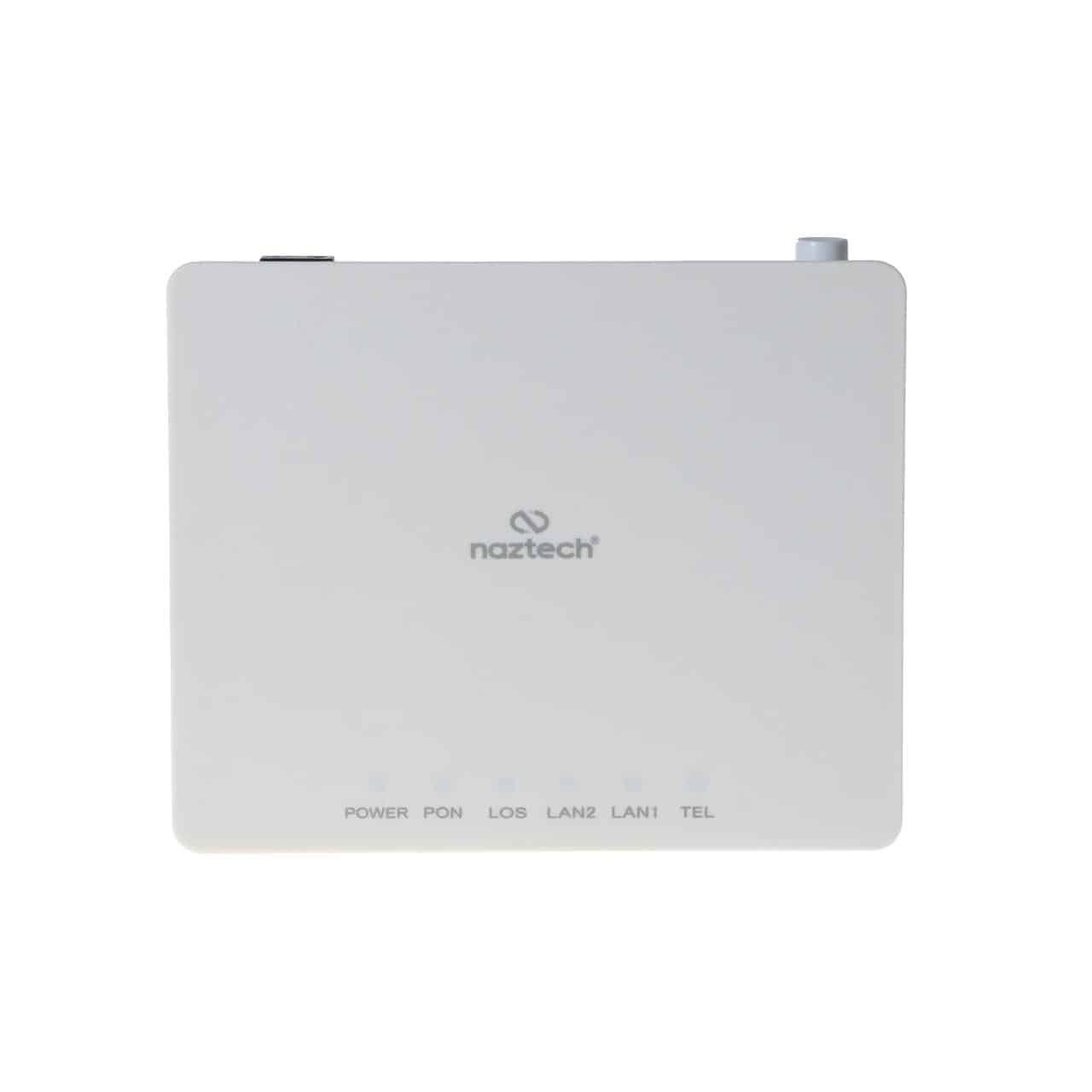 مودم فیبرنوری Naztech مدل NZT-8120C – سفید (تحت لیسانس شرکت Huawei)(گارانتی یکساله هایپرسل)