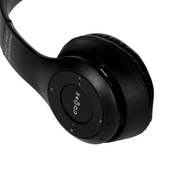 هدفون بی سیم CAT مدل MZ47 - مشکی (پک ضعیف) - تصویر 5