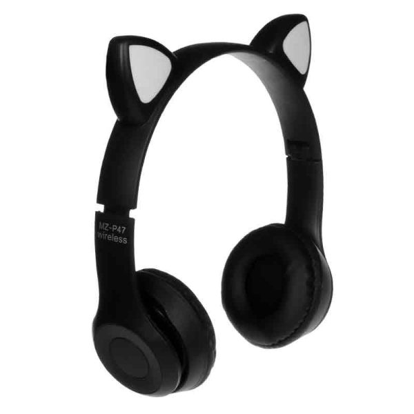هدفون بی سیم CAT مدل MZ47 - مشکی (پک ضعیف) - تصویر 3
