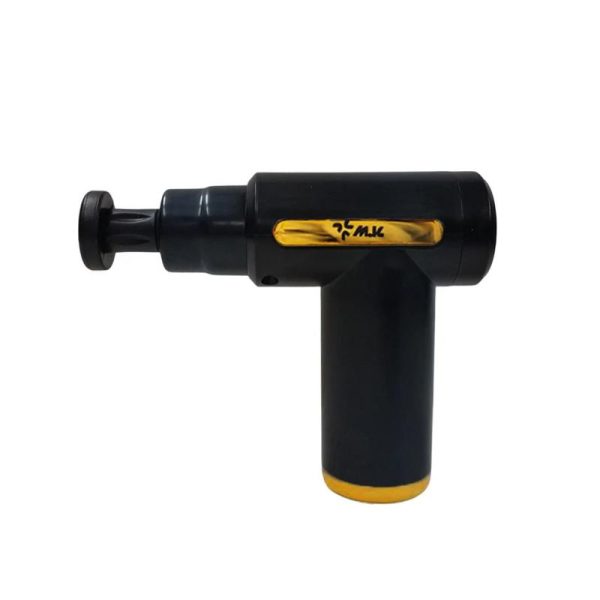 ماساژور شارژی تفنگی Massage Gun M.K  - مشکی - RYL - تصویر 4
