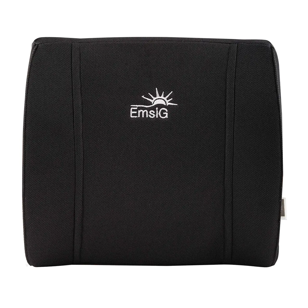 بالش پشت کمر EmsiG مدل MF10 – مشکی (گارانتی 24 ماهه طلایی)