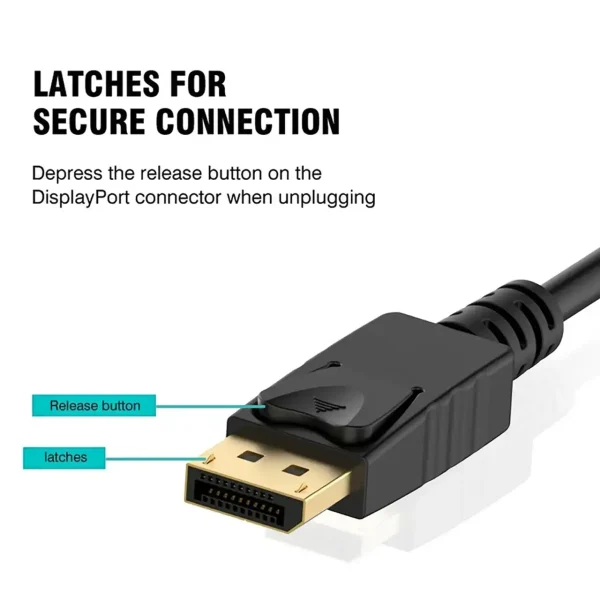 تبدیل DP To HDMI - مشکی - تصویر 4
