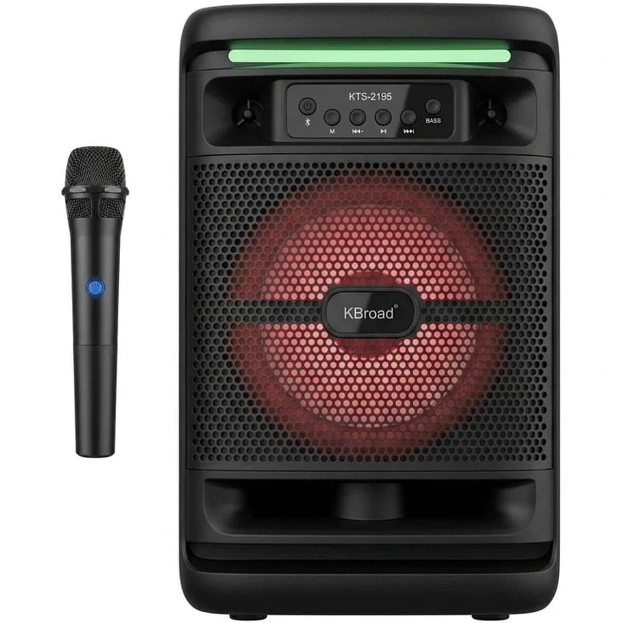 اسپیکر بی سیم BIG SOUND مدل KTS-2195 – مشکی – ASP (گارانتی شش ماهه آروین سپهر)