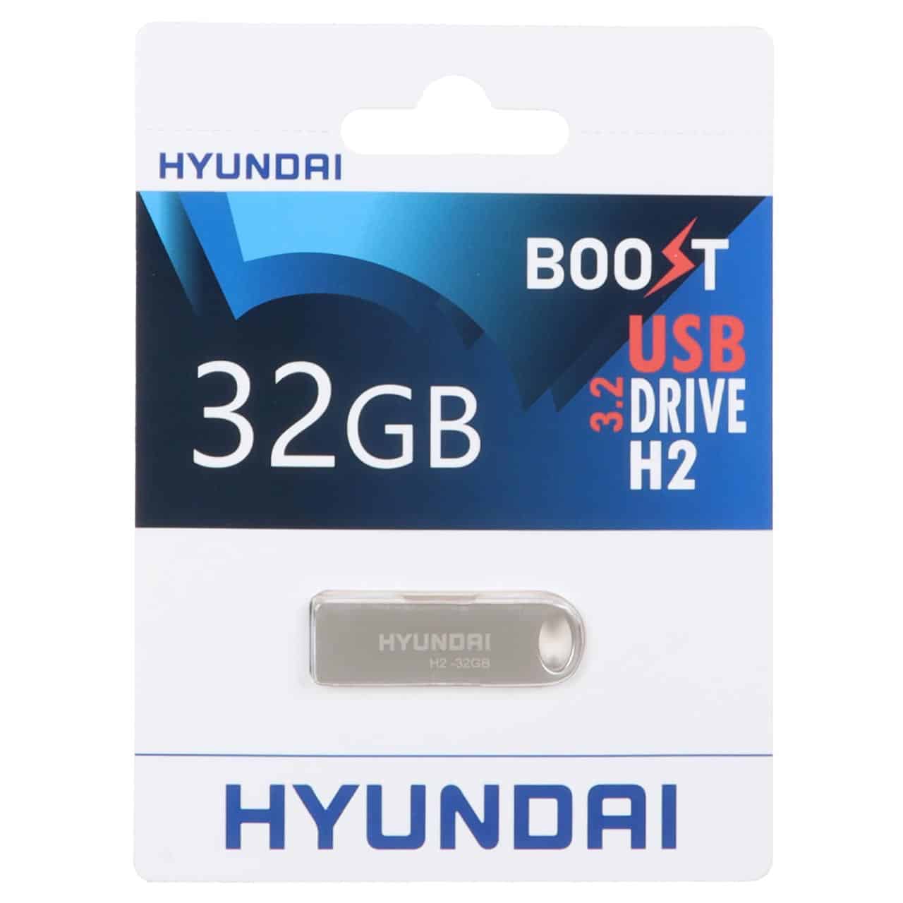 Hyundai Boost H2 USB 3.2 Flash Memory – 32GB (گارانتی IPM)