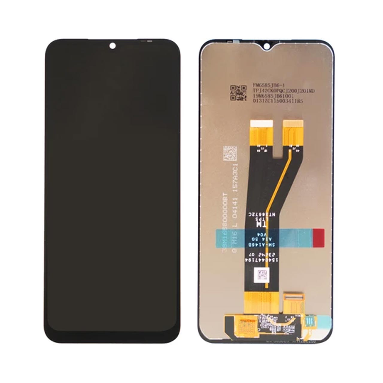 911e2c3a-e2e3-458e-88b3-dacf89f8366e.jpg LCD SM-A146B/A145F (A14 5G/4G 2023) BLACK (BIG CONNECTOR) (NF) (Service Pack) - تصویر 1