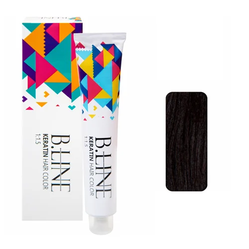BeelineHairColorShadeNom2.webp رنگ مو مردانه بی لاین شماره M2 حجم 100 میل رنگ قهوه ای تیره - تصویر 1