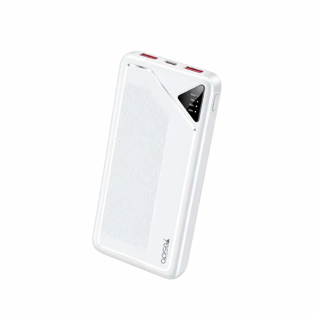 پاوربانک PD و فست شارژ Yesido 22.5W 10000mAh مدل YP101 – سفید (گارانتی شش ماه تعویض نیکان همراه)