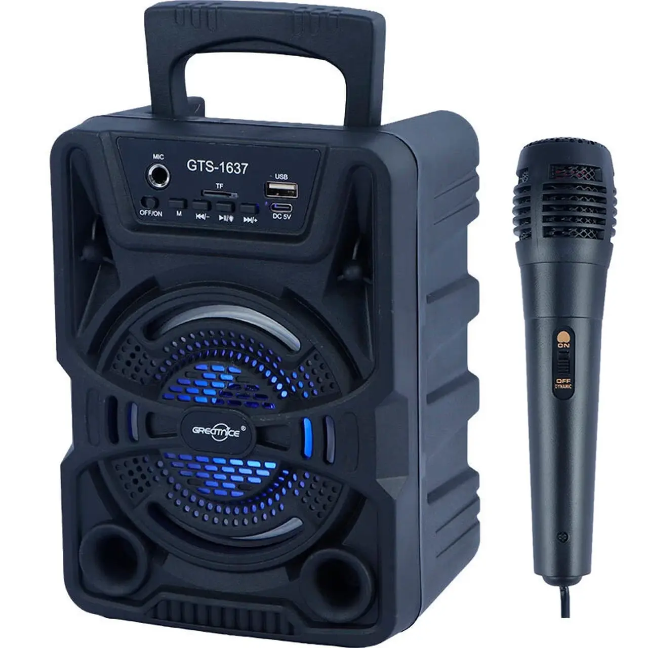 اسپیکر بی سیم GreatNice مدل GTS-1637 – مشکی – TCO