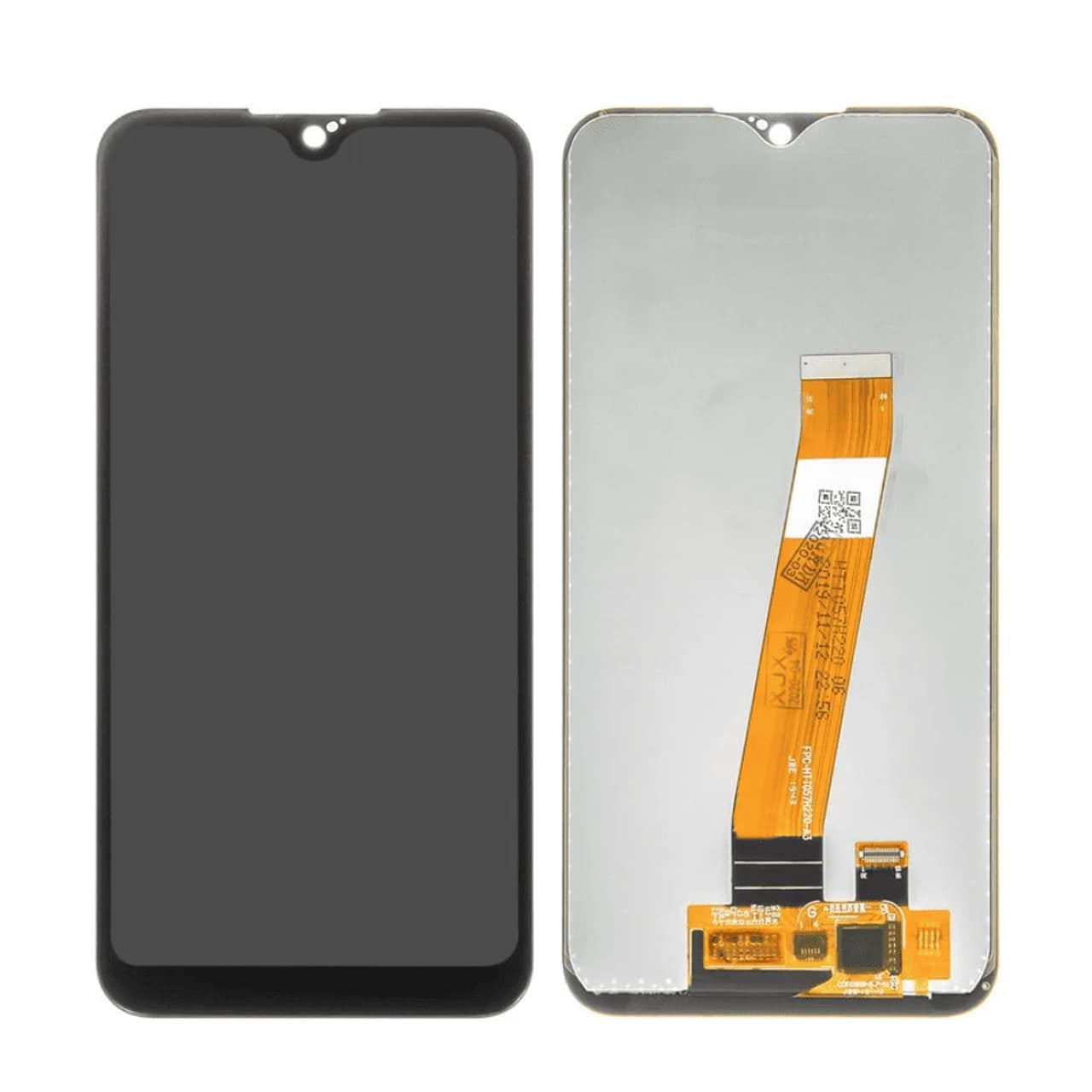 b0aaeace-c2e0-4518-b883-5708fc81c6c6.jpg LCD SM-A015f (A01-2020) BLACK (NF)(LCD SMALL CONNECTOR)(Service Pack) - تصویر 1