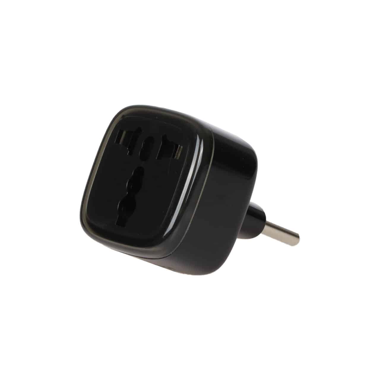 b19028c2-171d-4942-8075-2bc6a78cbaaf.jpg تبدیل برق 3 به 2 هادرون مدل A10E-1 - مشکی - تصویر 1