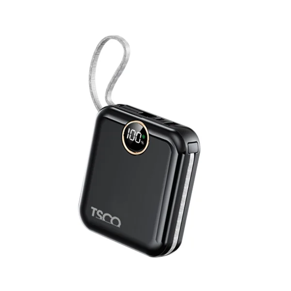 پاوربانک فست شارژ TSCO 10000mAh مدل TP 1006 22.5W - مشکی (گارانتی 12 ماهه TSCO) - تصویر 3