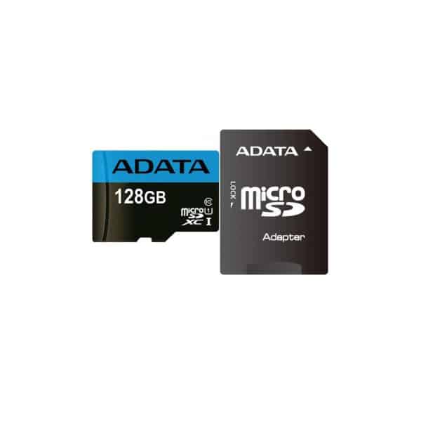 ADATA Premier microSDXC & adapter UHS-I U1 Class 10-100MB/s-128GB (گارانتی پنج ساله آونگ) - تصویر 2