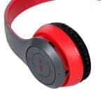 هدفون بی سیم مدل P47-طوسی قرمز - تصویر 4