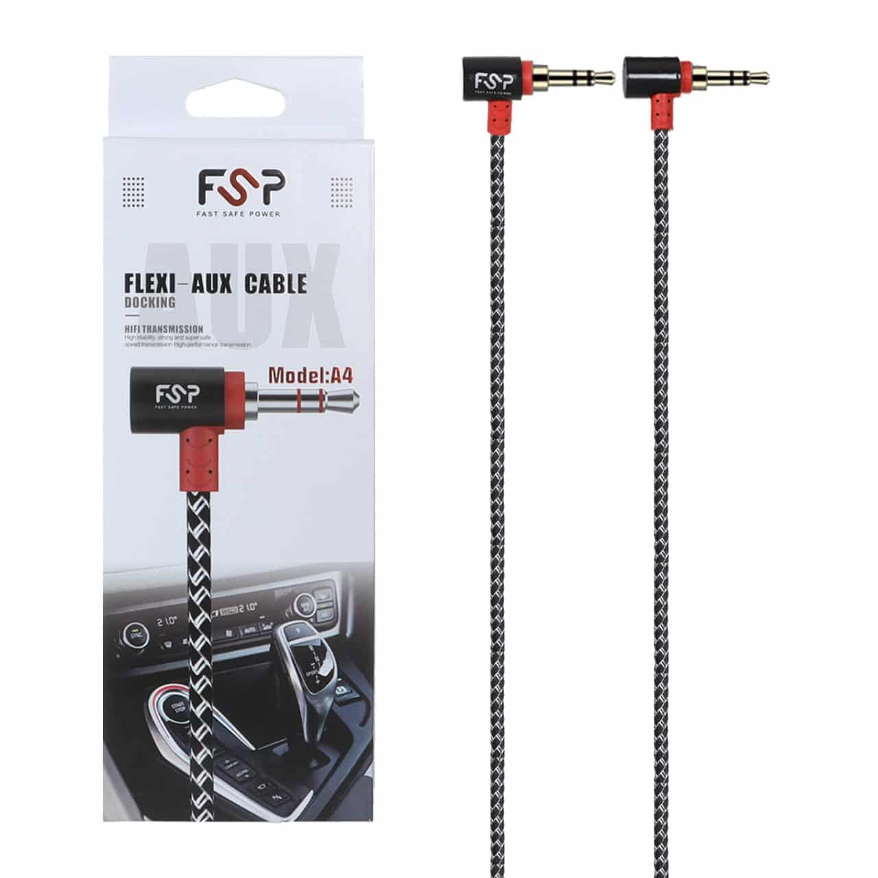 کابل FSP Aux مدل A4 – مشکی (گارانتی شرکتی) – BSA