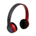 هدفون بی سیم مدل P47-طوسی قرمز - تصویر 2