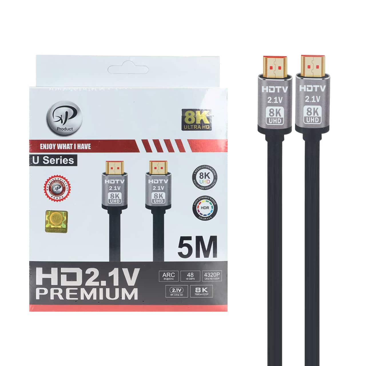 کابل 5 متری XP Product HDMI 8K – مشکی