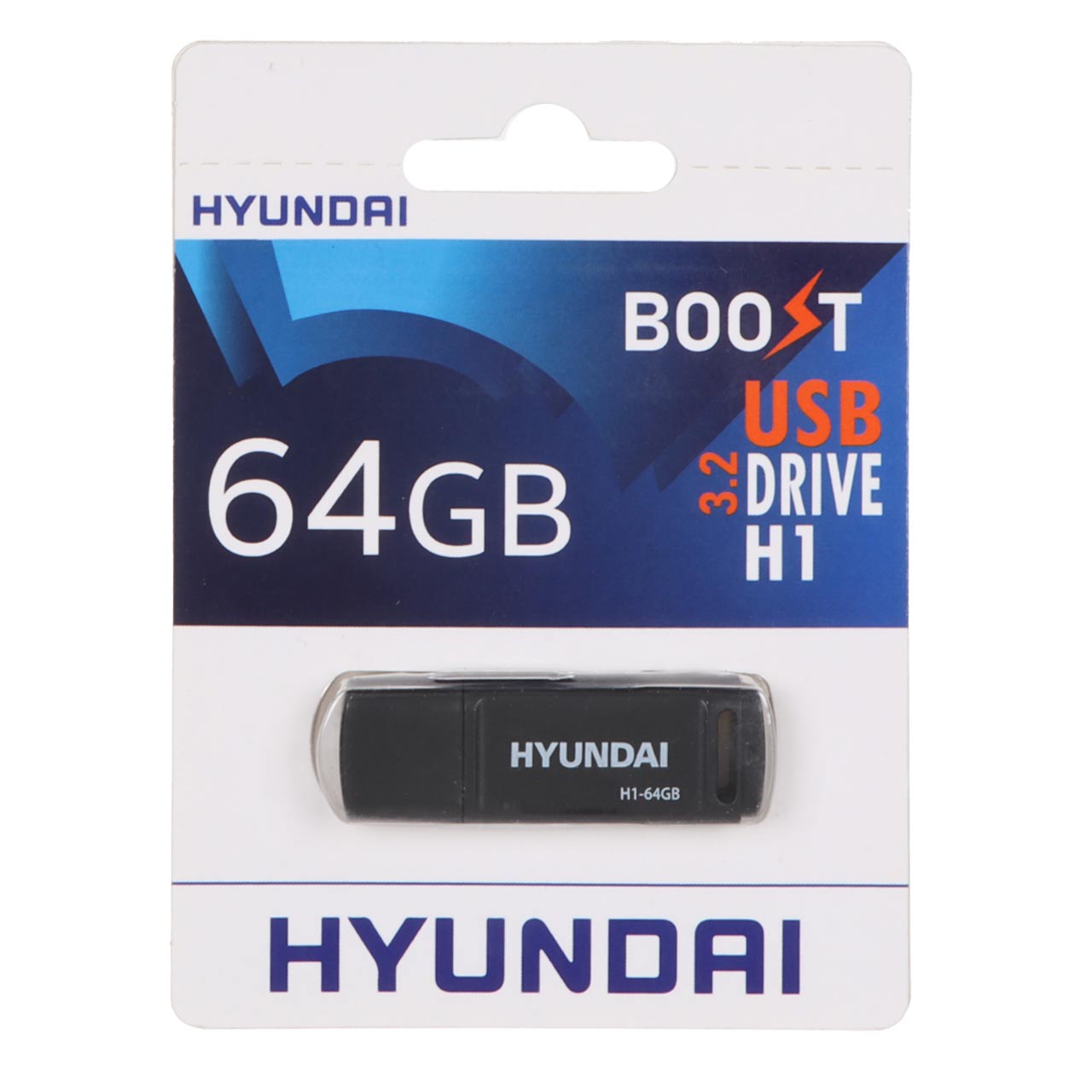 Hyundai Boost H1 USB 3.2 Flash Memory – 64GB (گارانتی IPM)