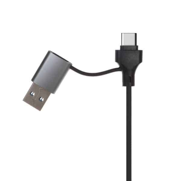 هاب 4 پورت Yesido USB 3.0/Type-C مدل HB19  - خاکستری - تصویر 3