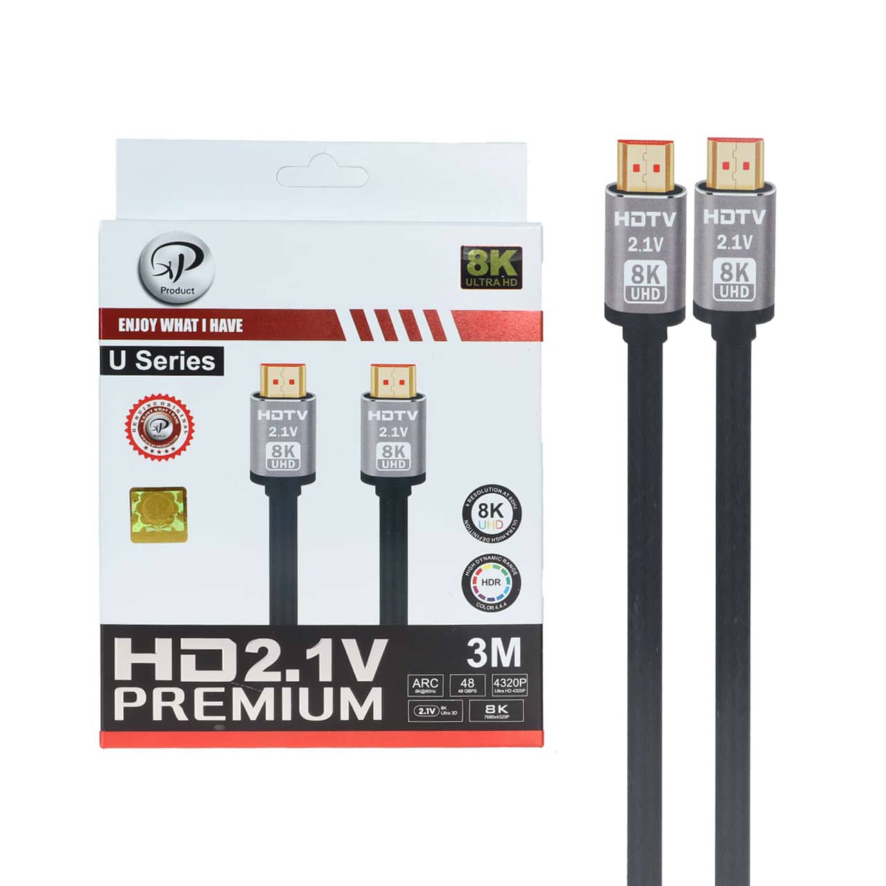 کابل 3 متری XP Product HDMI 8K – مشکی